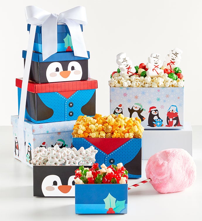 Oh What Fun 4 Box Gift Tower